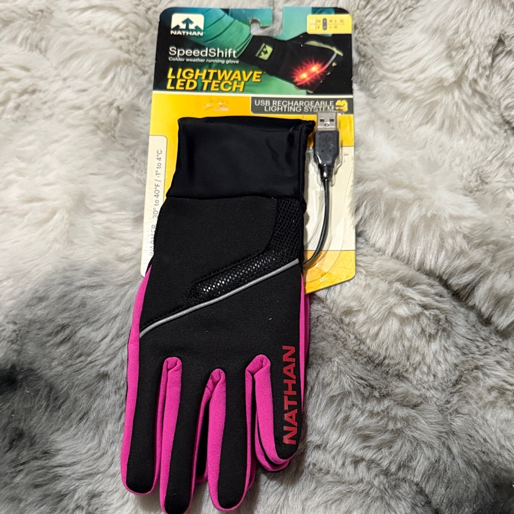 Nathan Lightwave LED Tech Gloves